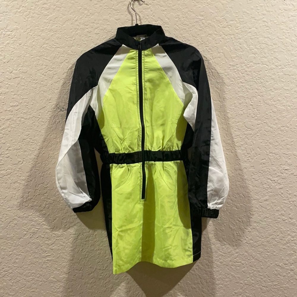 Long bomber jacket